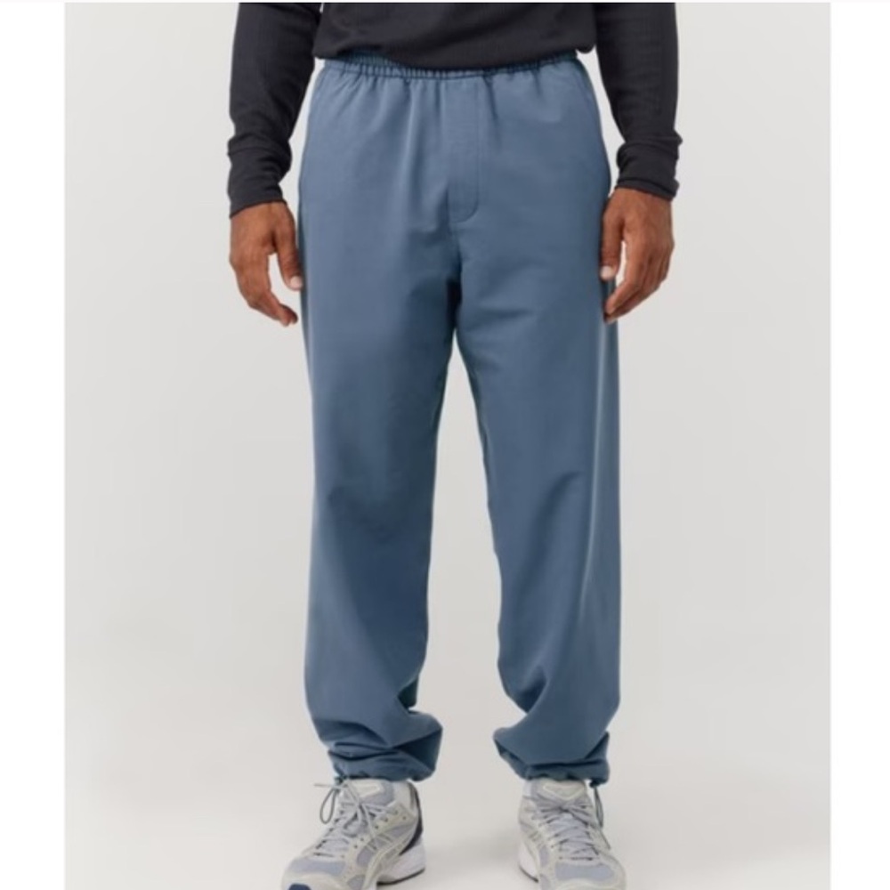 Men's Navy Outdoor Voices RecTrek Wide-Leg Pants Size Large
